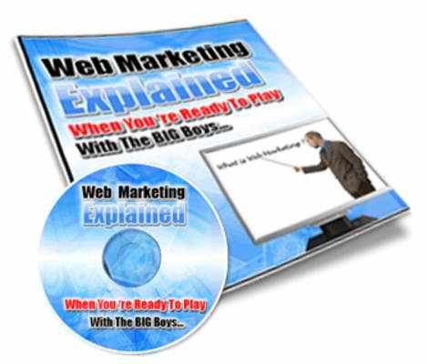 Product picture Web Marketing Explained (mrr)