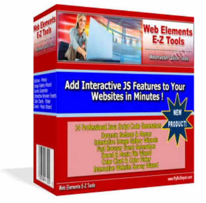 Product picture Web Elements EZ Tools(updated) (MRR)