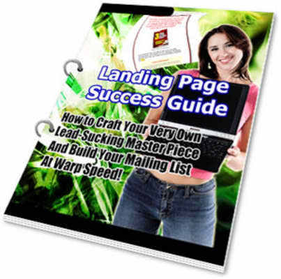 Product picture Landing Page Success Guide (PLR)