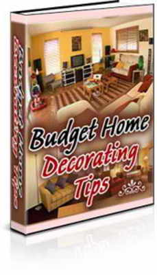 Product picture Budget Home Decorating Tips (PLR)