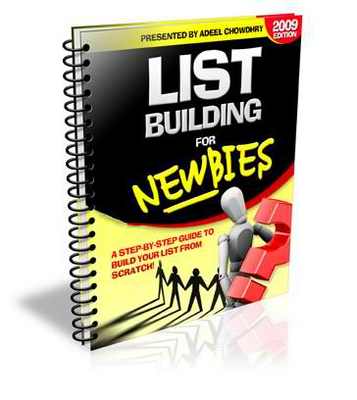 Product picture List Building For Newbies (plr)