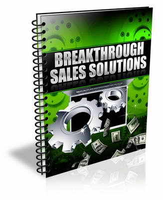 Product picture Breakthrough Sales Solutions (plr)