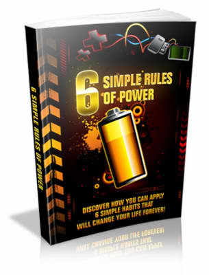 Product picture 6 Simple Rules Of Power (mrr)