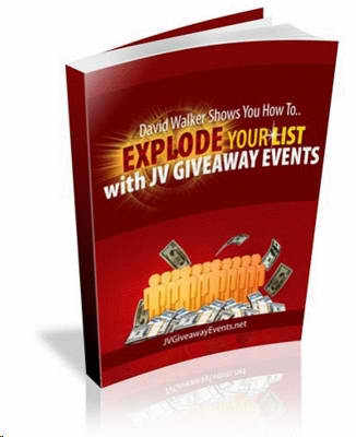 Product picture Explode Your List With JV Giveaway Events (mrr)