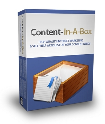 Product picture Content In A Box (MRR)