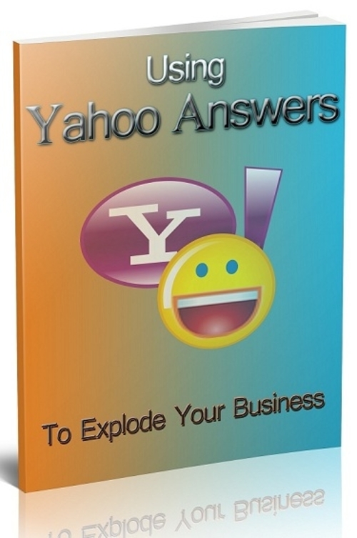 Product picture Using Yahoo Answers (MRR)