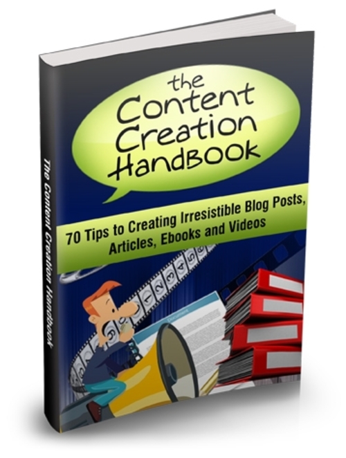 Product picture Content Creation Handbook (MRR)