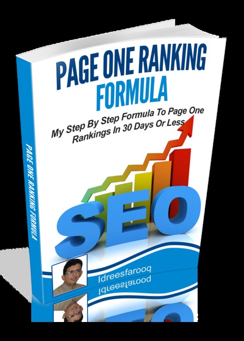 Product picture Page One Ranking Formula (MRR)