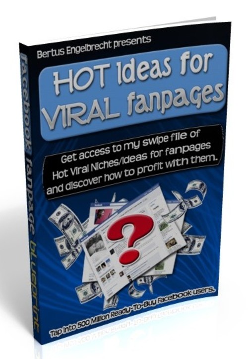 Product picture Hot Ideas For Viral Fanpages (MRR)