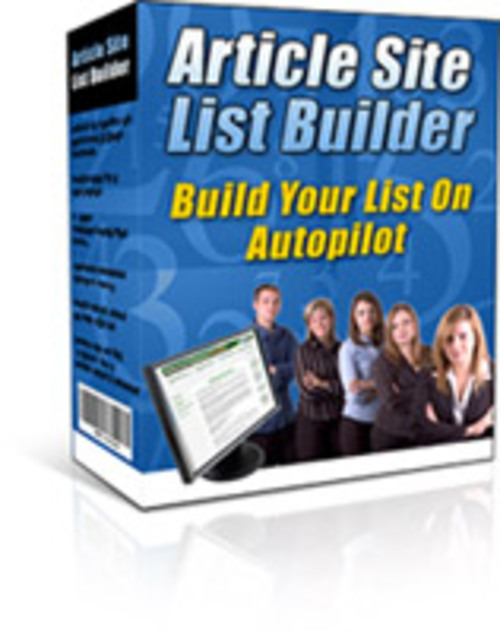 Product picture Article Site List Builder (MRR)